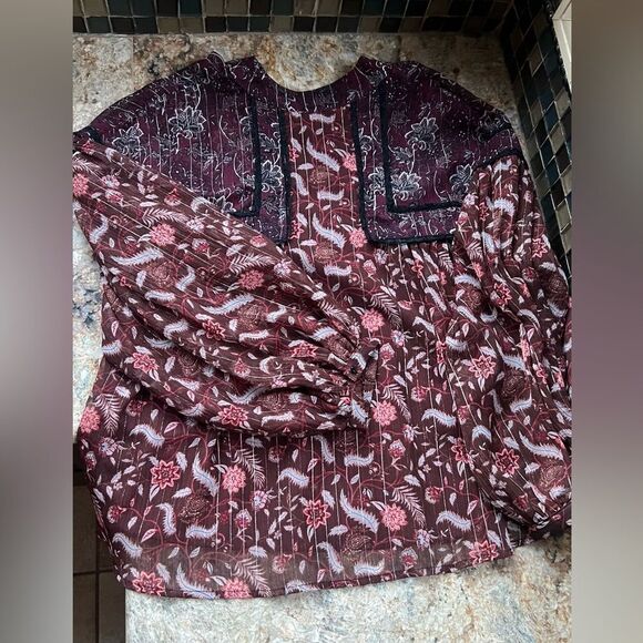 Zara Boho Top - Picture 1 of 7